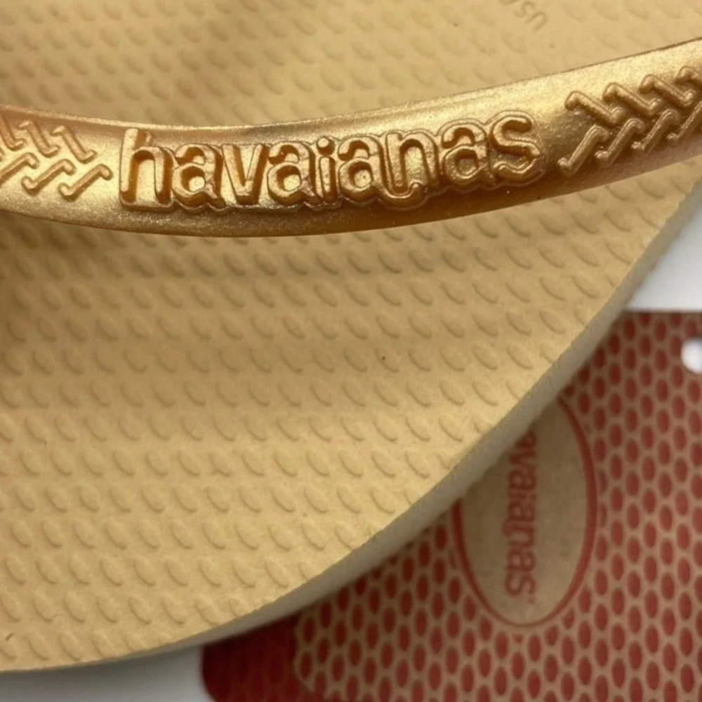 ONLY PAIR! W's 9/10 | Havaianas Slim Flatform flip flops sandals | SLIM0020